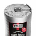 Sealtech Ultra Heavy Duty 10mm Reflective Insulation Roll Soundproofing Thermal Shield 36 in. X 100 ft ST-302-36X100
